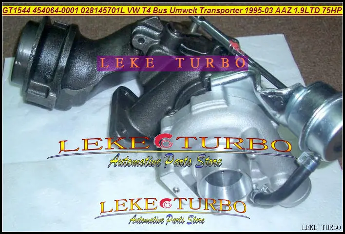 Free Ship GT1544 454064-0001 454064 454064-0002 028145701L GT1544S Turbo For Volkswagen VW T4 Bus Transporter 95-03 AAZ ABL 1.9L