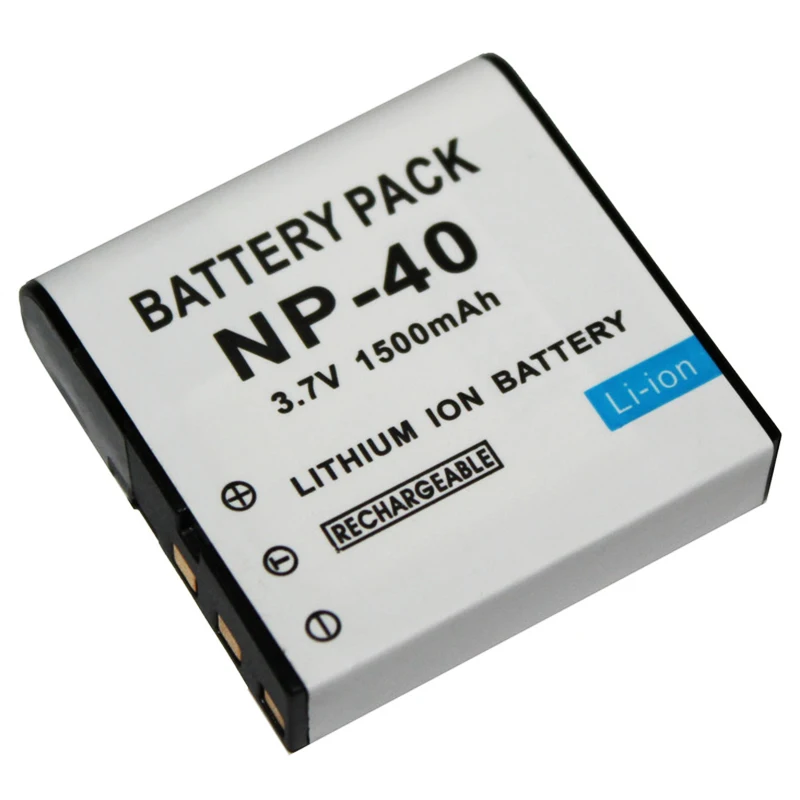 GTF 3.7V 1500mAh NP-40 Battery Pack for Casio EX-Z30/Z40/Z50/Z55/Z57/Z750 EX-P505/P600/P700 PM200 Battery