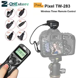 Pixel TW-283 Shutter Release Wireless Timer Remote Control For Canon Remote Sony Samsung Nikon d7500 d7200 d5600 d5300 Camera