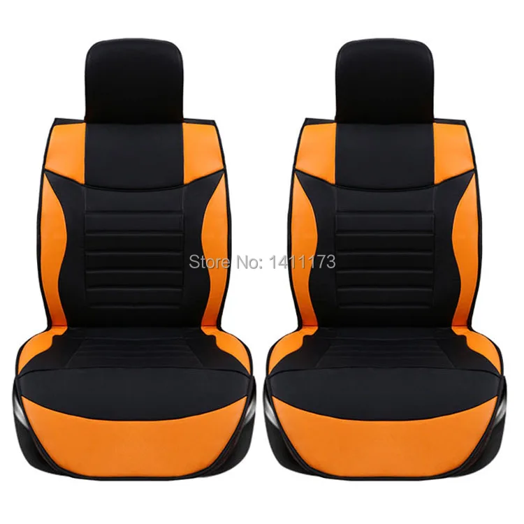 Classic Auto seat cushion sets 5Color PU leather car seat covers for all seasons Eco-friendly design Universal 5 seats 6 PCS/set