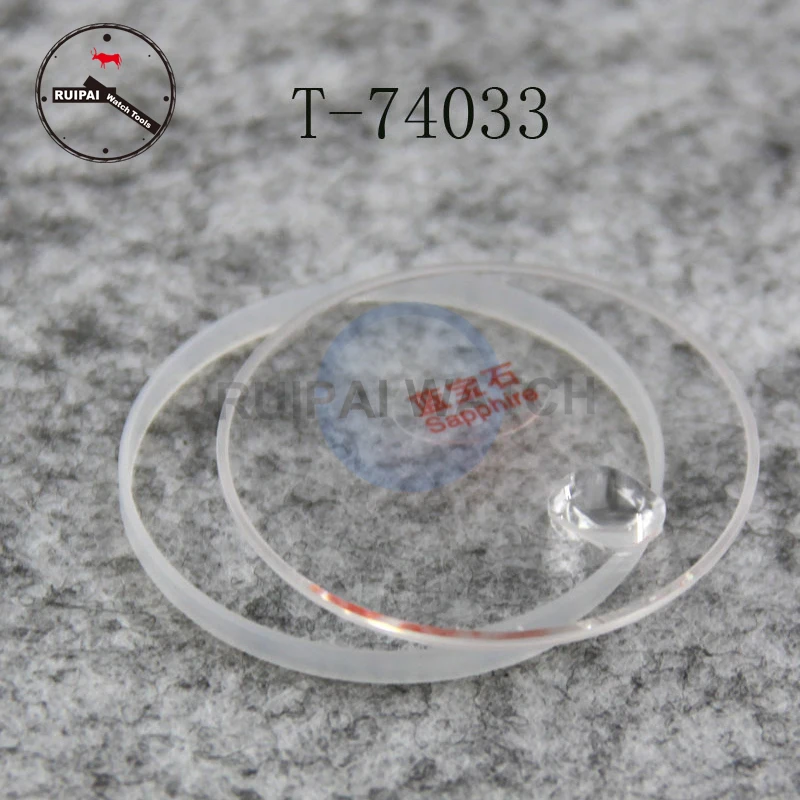 Sapphire Crystal 2.0mm 29.1mm Watch Glass Crystals With Date Lens Gasket For Tudor Watch 74033 Replacement watch glass