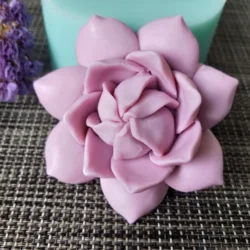 HC0111 PRZY 3D Flower Peony Rose Mould Silicone Soap Mold Candle Aroma Moulds Soap Making Mold Resin Clay Mould