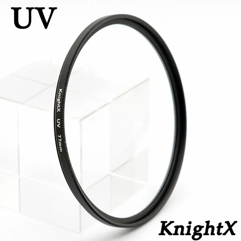 KnightX 52 55 58 67 77 مللي متر UV FLD CPL MC MCUV تصفية لسوني بنتاكس نيكون كانون D5200 D5300 D3300 D5500 100D EOS 400D 550D 500D