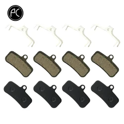 PCycling 4 Pairs Mountain Bike Disc Brake Pads For Shimano Saint M810 M820 ZEE M640 H01 Semi - Metallic MTB Hydraulic Brake Pad