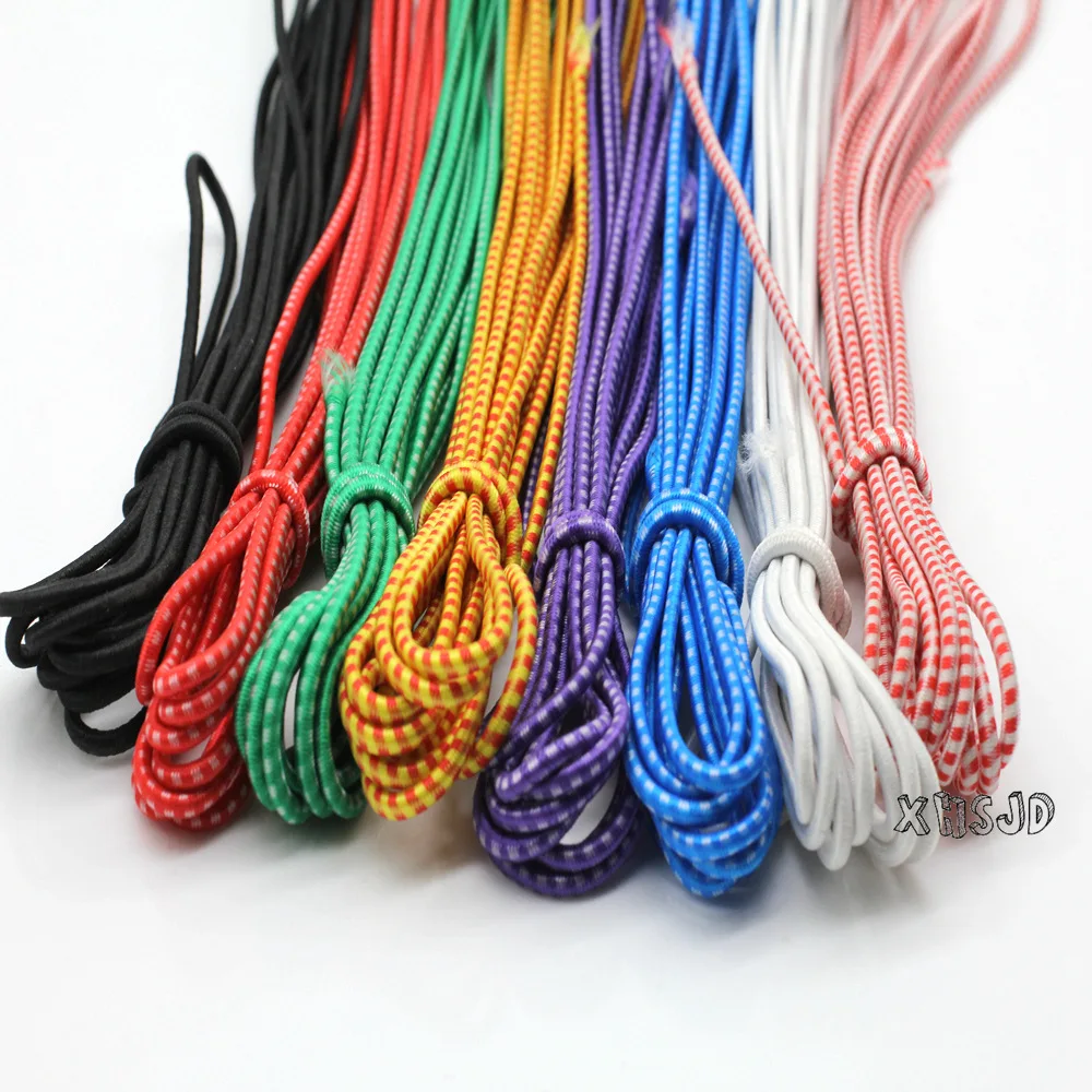 4 Meter Strong Elastic Rope Bungee Shock Cord Stretch String For DIY Jewelry Making Outdoor Project Tent Kayak Boat Bag Luggage