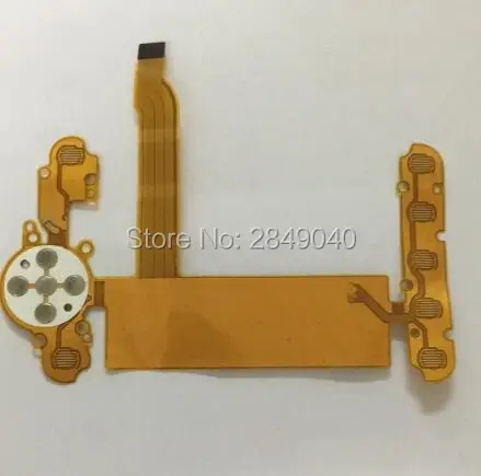 Tampa traseira e botão de teclado para câmera digital nikon d90