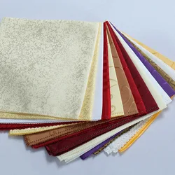 1 Piece Wedding Table Napkins 48x48cm Polyester Printing Banquet Decoration Handkerchief Party Restaurant Home DIY Table Napkin
