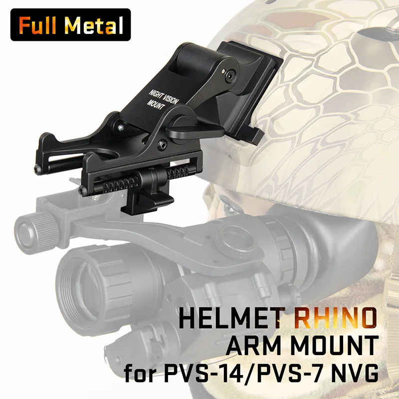 E.T Dragon Tactical Night Vision helmet  Mount Adapter Rhion NVG Helmet mounting Arm mount  for PVS-14GZ240131