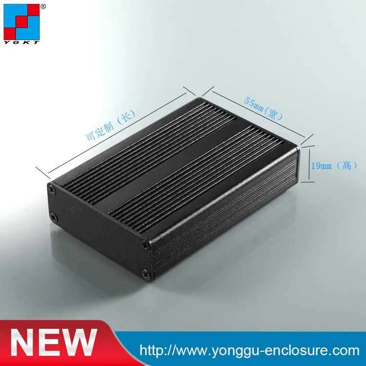 

YGK-001 55*19-80mm (WxH-L) Foshan low price aluminum profile extruding