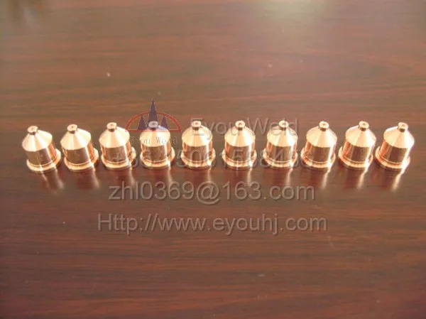 100 Pcs 60A Materiali di Consumo (Ugello 120926 + Elettrodo 120931) -1650 Macchina di Taglio Al Plasma [PMX1650 per T100/T100M/T100M-2 Torcia]