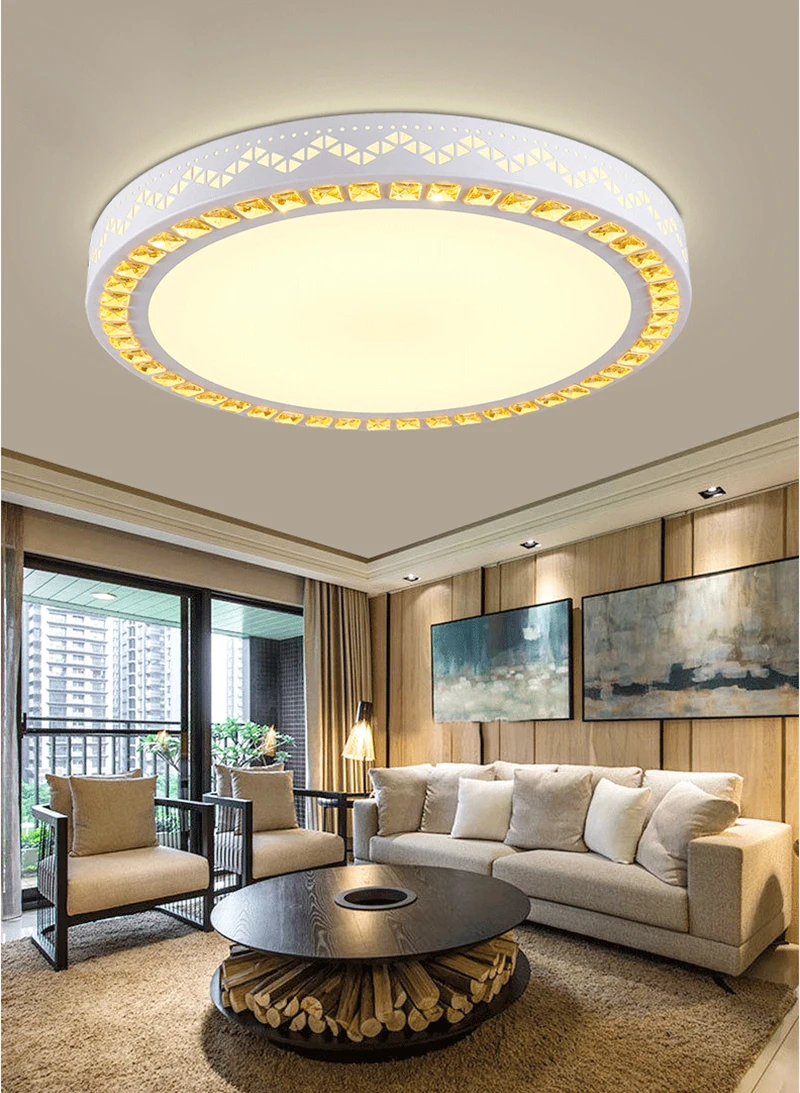 

Darvin Led Ceiling Light 40cm/24W 50cm/36W 62CM/48W AC85-265V Indoor Lighting Round ceiling Lamp Bedroom Living Room Lamp