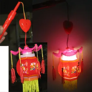 2021 New Rushed Sell Plastic Funny Toy Small Hexagonal Music Lantern Mid-autumn Festival Christmas Lanterns Children's Toys 2021