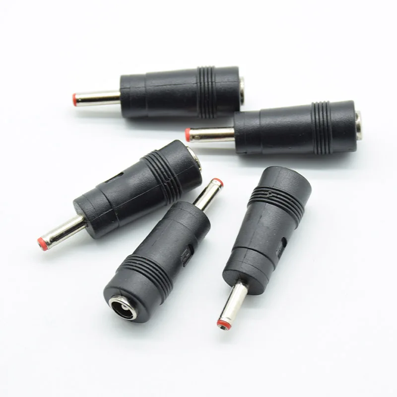 5pcs/lot 5.5 x 2.1 mm female to 3.5 x 1.35 mm male DC Power Connector Adapter Laptop 5.5*2.1 to 3.5*1.35