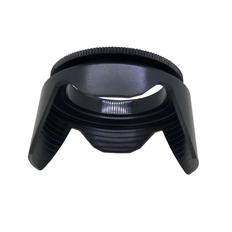 DC-SN 49 52 55 58 62 67 72 77mm Camera Lens Hood Bloemvorm Lotus Type Schroef Mount Voor canon nikon Sony SLR camera lens