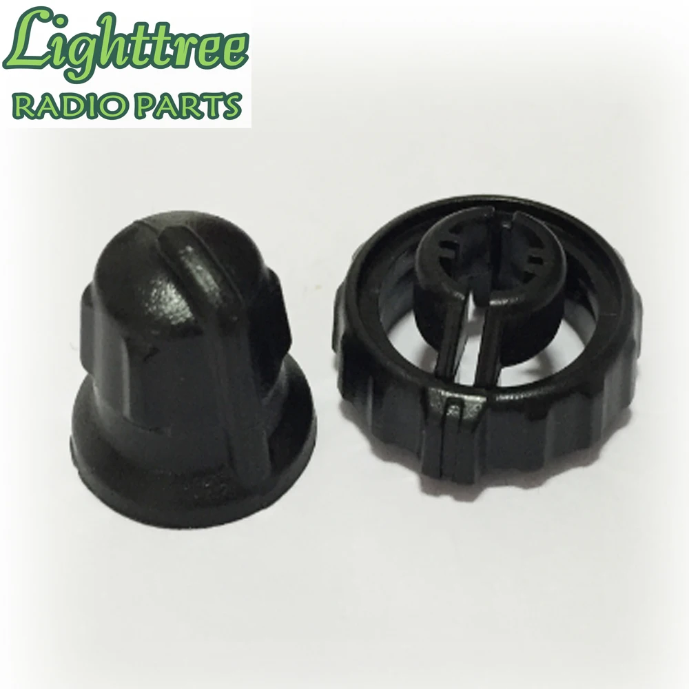 10SetsX Power And Channel Knob For VERTEX VX-7R Walke Talkie Parts