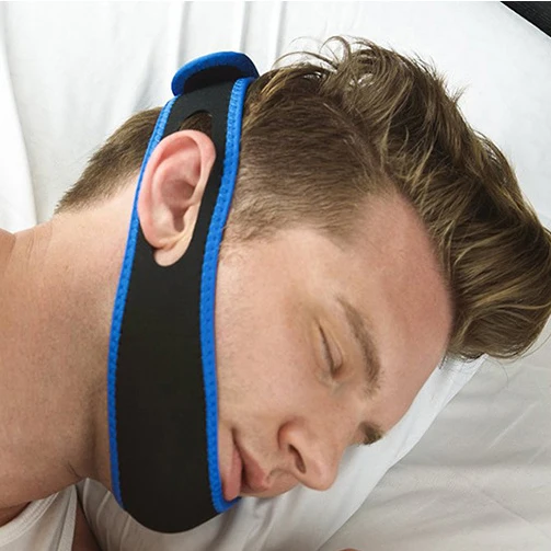 Anti Snurken Chin Strap Stop Snurken Snurken Riem Slaapapneu Chin Ondersteuning Bandjes Voor Vrouw Man Nacht Slapen Aid Gereedschap hot Koop