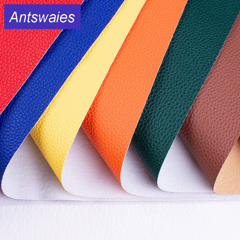 PU Leatherette Faux Leather Fabric Synthetic For Sewing Bow Bag Brooches Sofa Car DIY Hademade Material 25X34CM Sheets