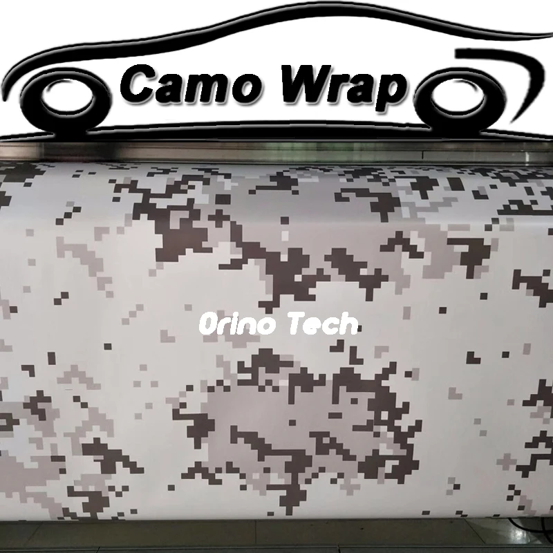 Digital Vinyl Film Camouflage Car Wrap Sticker DIY Styling Pixels Adhesive Scooter Motorcycle Car Sticker Decal Wrapping