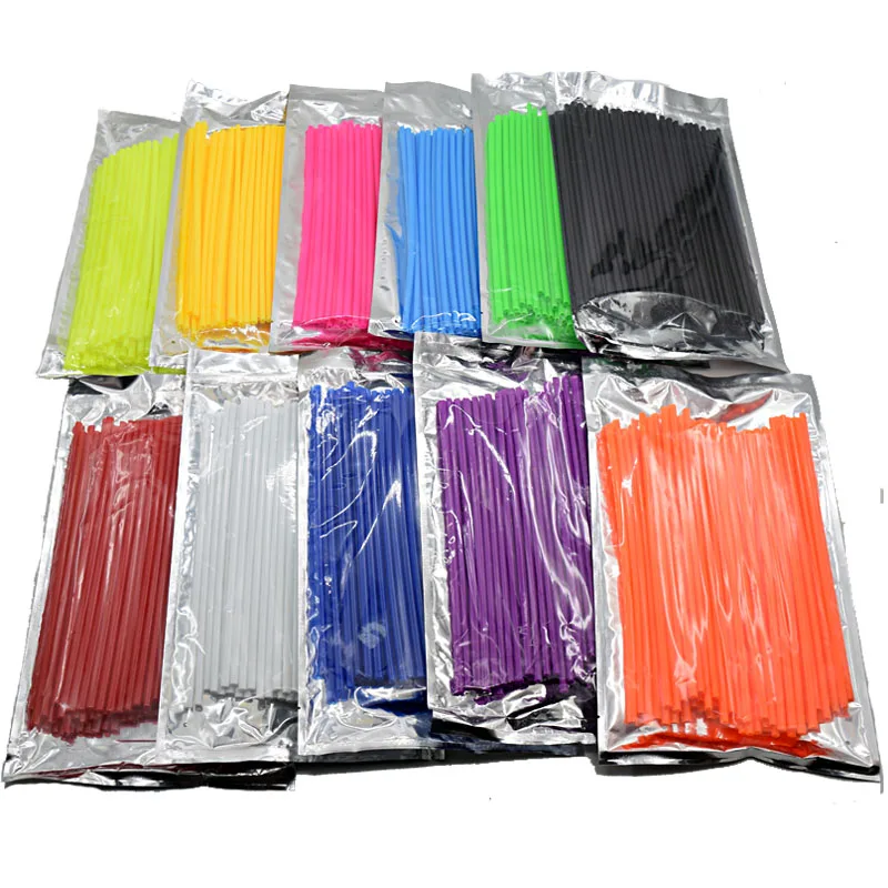 Motorcycle Motorcross Pit Dirt Bike Enduro Off Road Rim Wheel Spoke Skins For Yamaha For Ducati For KTM For Suzuki For Honda