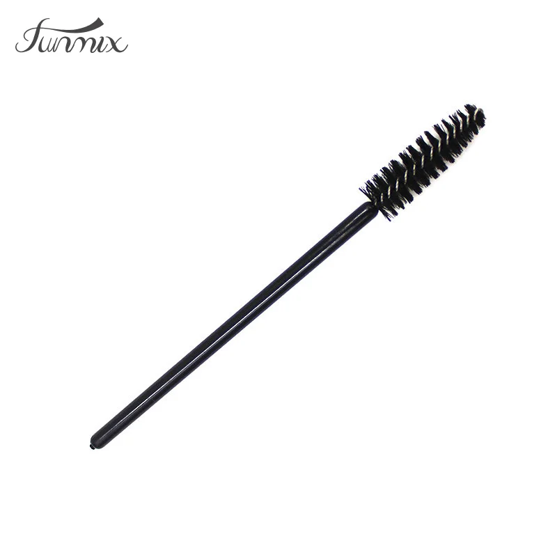 100 sztuk/paczka Mascara Brush pojedyncze sztuczne rzęsy rozszerzenie szczotki do czesania makijaż Styling Tools darmowa wysyłka