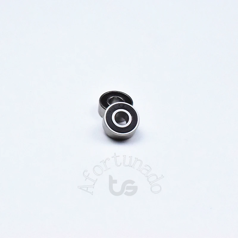 R3RS  Bearing 10pcs 4.763*12.7*4.98(mm) chrome steel rubber Sealed High speed Mechanical equipment parts