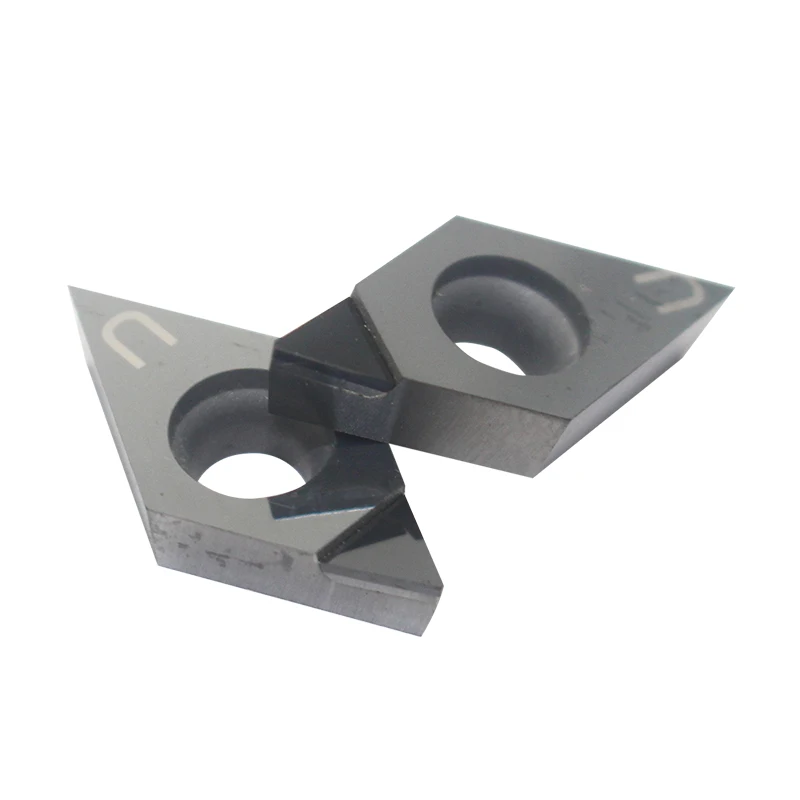DCGT11T302 1 PC Alat Pemotong untuk Aluminium CNC Pemolesan Clearance Sisipan untuk Aluminium Mesin CNC Alat Al + Tin Paduan kayu