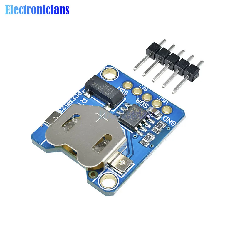 PCF8523 RTC moduł tabliczki zaciskowej cyfrowy sterownik krokowy PCF8523 zegar czasu rzeczywistego RTC zmontowany 3.3V 5V dla Arduino Raspberry Pi