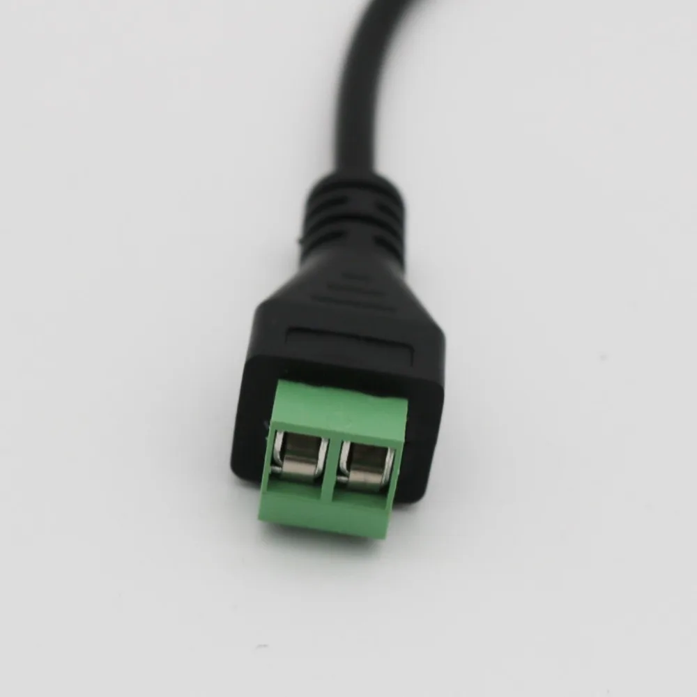 1 шт. 3,5 мм 1/8 дюйма моно TS штекер 2-полюсный на 2-контактный AV-винт видеощит балун клеммный разъем разъем беспаечный блок адаптер кабель