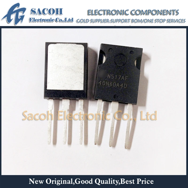 Refurbished Original 10Pcs/Lot 40N60A4D HGT5A40N60A4D OR HGTG40N60A4D G40N60A4D HGTG40N60 TO-247 63A 600V N-Channel IGBT