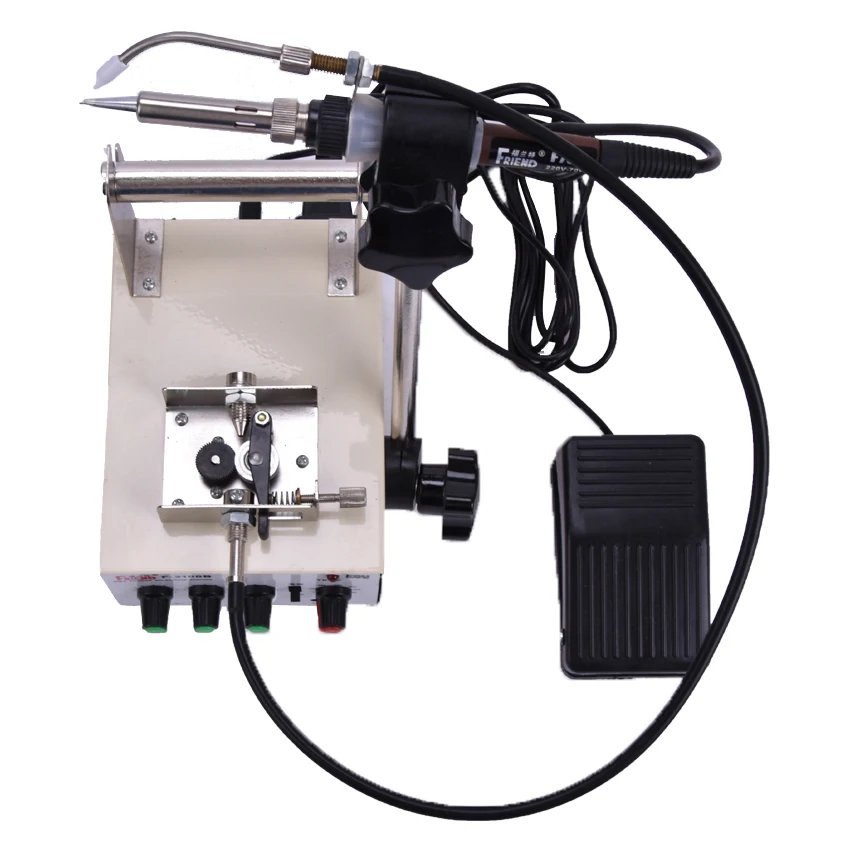 Automatic tin feeding machine constant temperature soldering iron Teclast iron F3100B multi-function foot soldering machine 1pcs