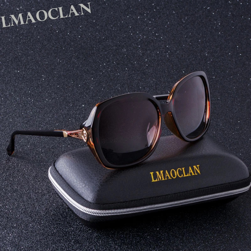 

LMAOCLAN Brand Design Luxury Women Elegant HD Polarized Sunglasses Ladies Gradient Sun Glasses Female Eyewear Oculos UV400