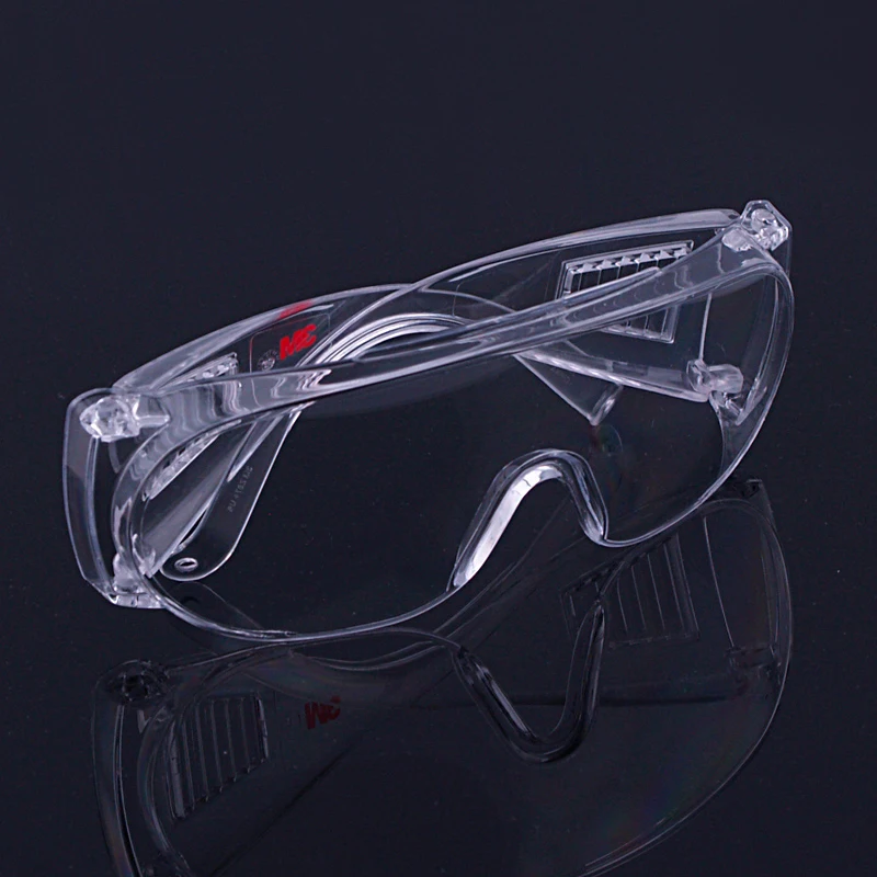 3M 1611HC protective glasses Genuine security 3M safety glasses Anti-shock Anti-shock Anti-scratch Flat light goggles