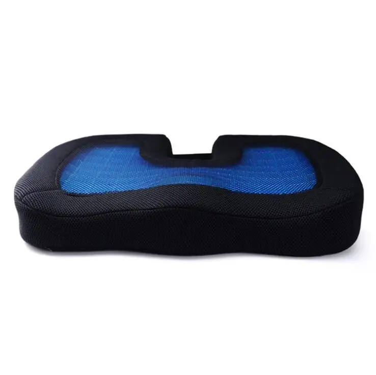 Quality New Design U-Shape Silicone Gel Coccyx Protect Memory Foam Summer Cool Seat Office/Chair /Car/ Wheelchair  Cushion