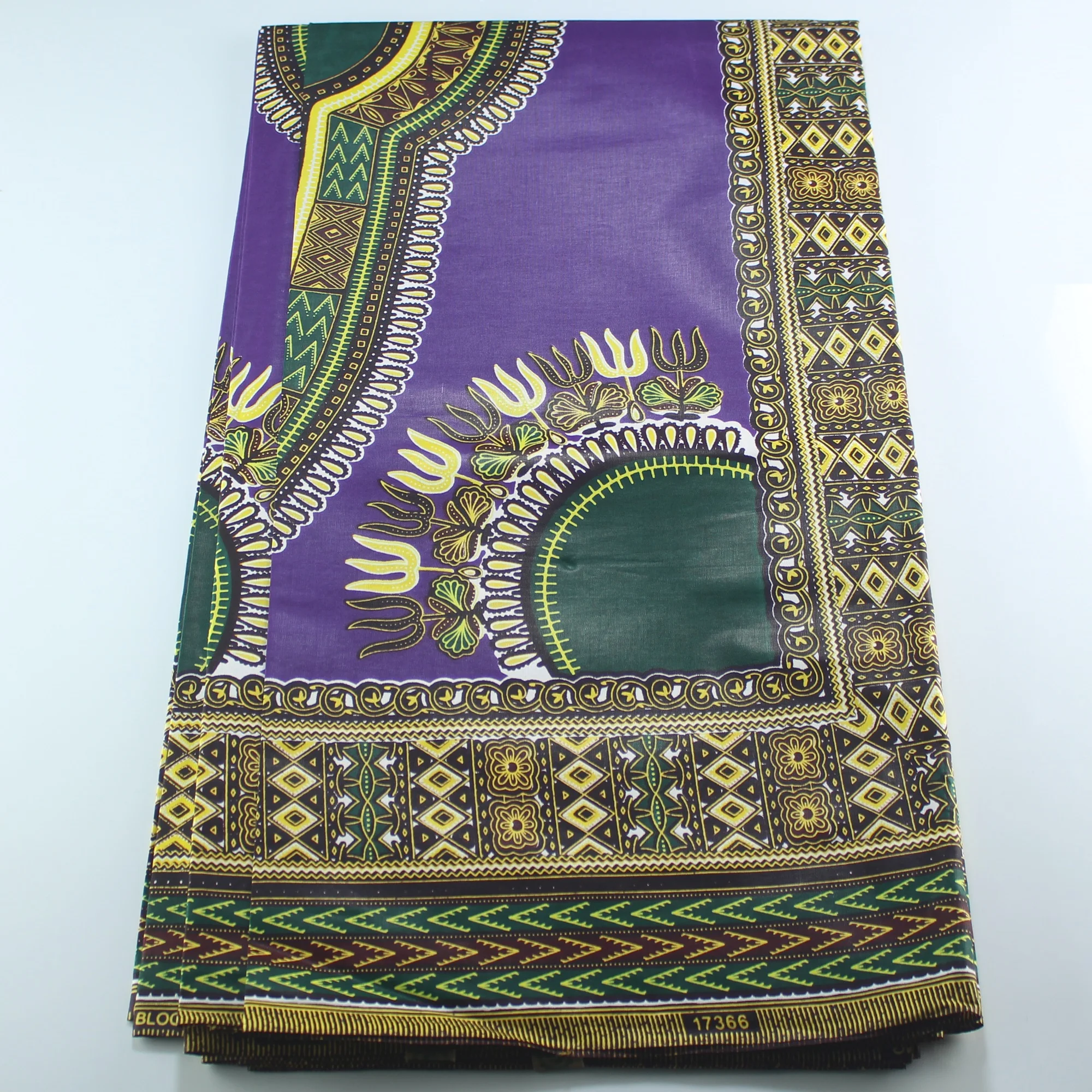 2019 Popular Dashiki Vintage wax cloth African Dashiki Wax Prints Fabric 6yards/lot for Party Dress