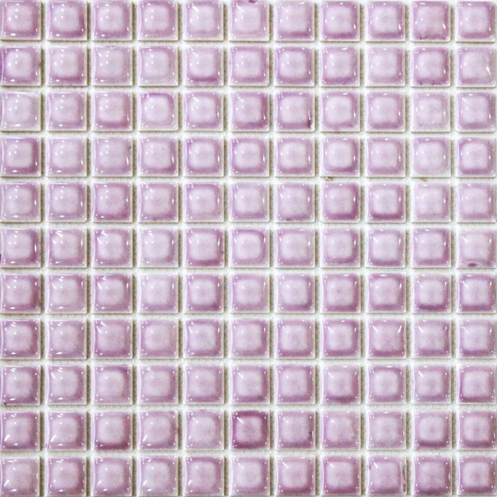 

purple convex ceramic mosaic tile kitchen backsplash tile bathroom wall paper shower hallway fireplace border tile country style