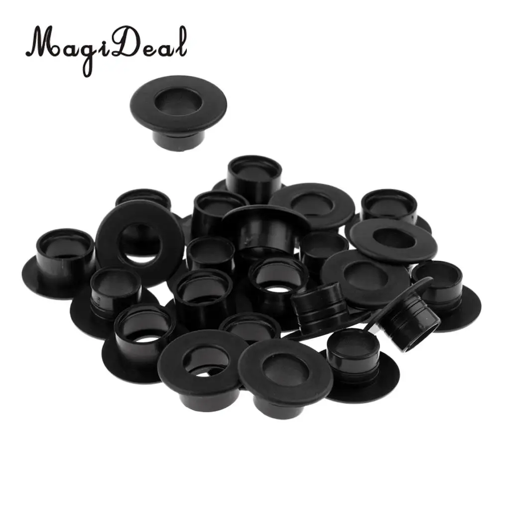 MagiDeal 12 Pieces Foosball Bearing with Screw Thread for Table Football / Soccer