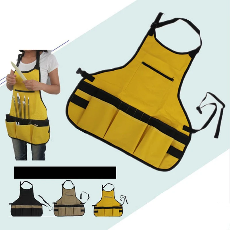 Garden Aprons for Women, Practical Durable Repair Kits, Oxford Hardware Bag, Tool Apron, Multiple Pockets