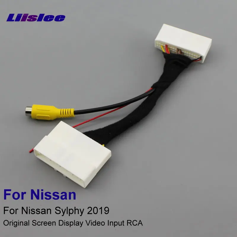 

40 Pins RCA Adapter Wire For Nissan Sylphy 2019 Reverse Camera Original Display Input Cable