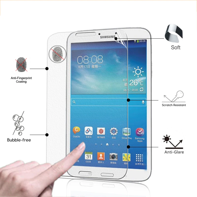 Premium Anti-Glare Protective Matte Film For Samsung GALAXY Tab 3 T311 T310 8.0