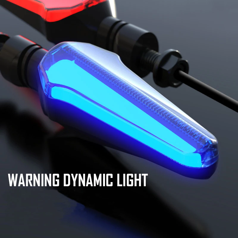 Spirit Beast Universal Motorcycle Turn Signal LED Indicator Motorbike Bright Daytime Running Lights Scooter 12V Flashers