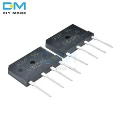 5PCS lot GBJ2510 1000V 25A Diode Bridge Rectifier Single Phase Bridge Rectifier High Frequency Diy Electronic GBJ-2510