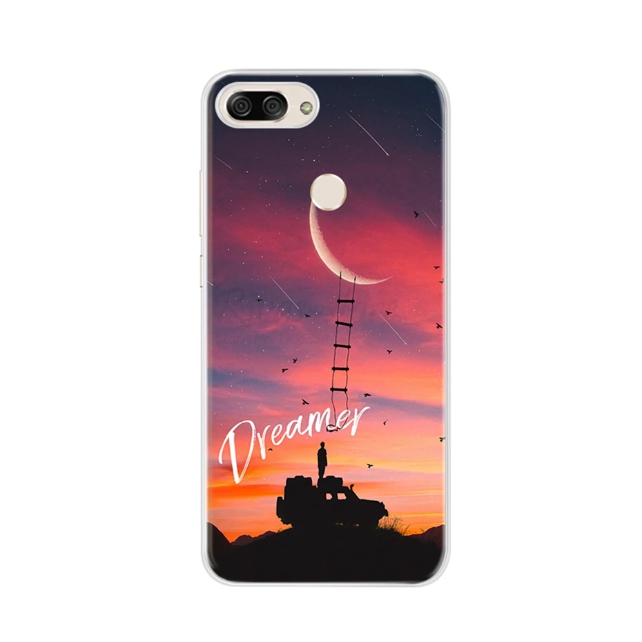 Phone Case For Asus Zenfone Max Plus M1 Case TPU Soft Silicone Back Cover For Asus Zenfone Max Plus M1 ZB570TL ZB 570TL X018D