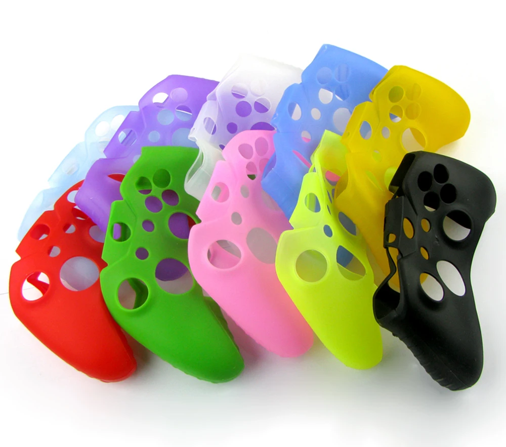 Chengdianwan capa protetora de borracha, 2 peças de silicone macio para controle de xbox one, xboxone