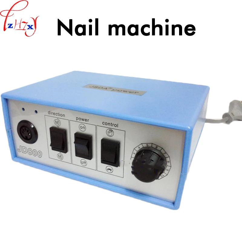 Electric nail polishing machine mini nail machine remove the skin repair nail grinding machine 220V 1PC