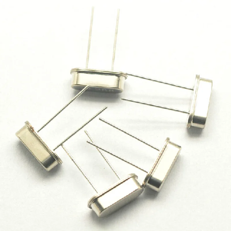 Passive Crystal Oscillator 16/16.000/18.432/20/22.1184/24/25/26/27/27.145/28/30/32/32.768/38/40/48/50/64mhz/M/MHZ HC-49S DIP-2