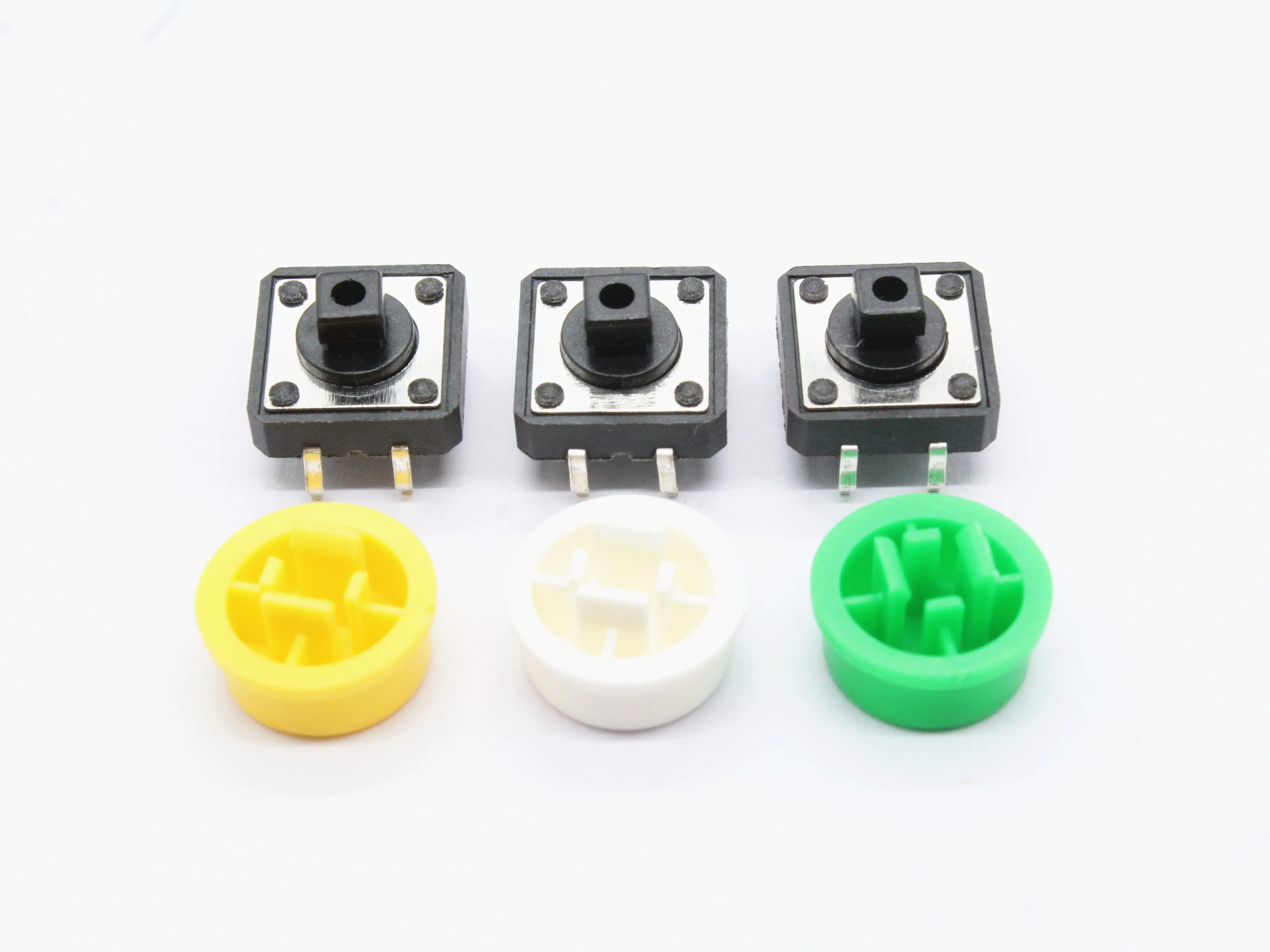 6PCS 12X12MM Big key module Big button module Light touch switch module with hat High level output for arduino usb