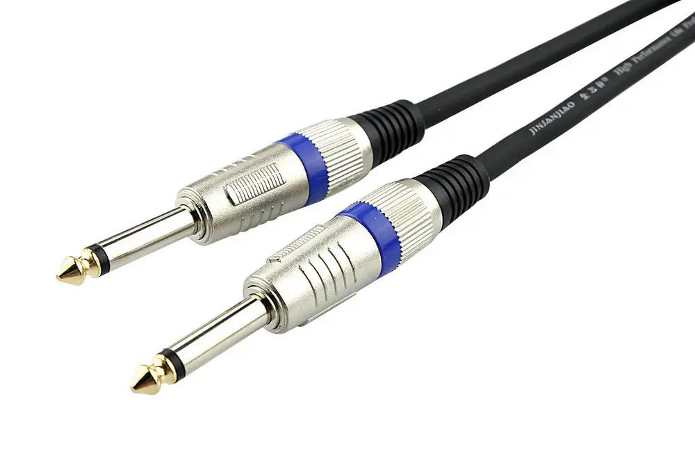 ใหม่ 6.35 6.35 สายชาย - ชายสาย AUDIO สาย audio 1 M 2 M 3 M 5 M 20 M 30 M JSJ-608B