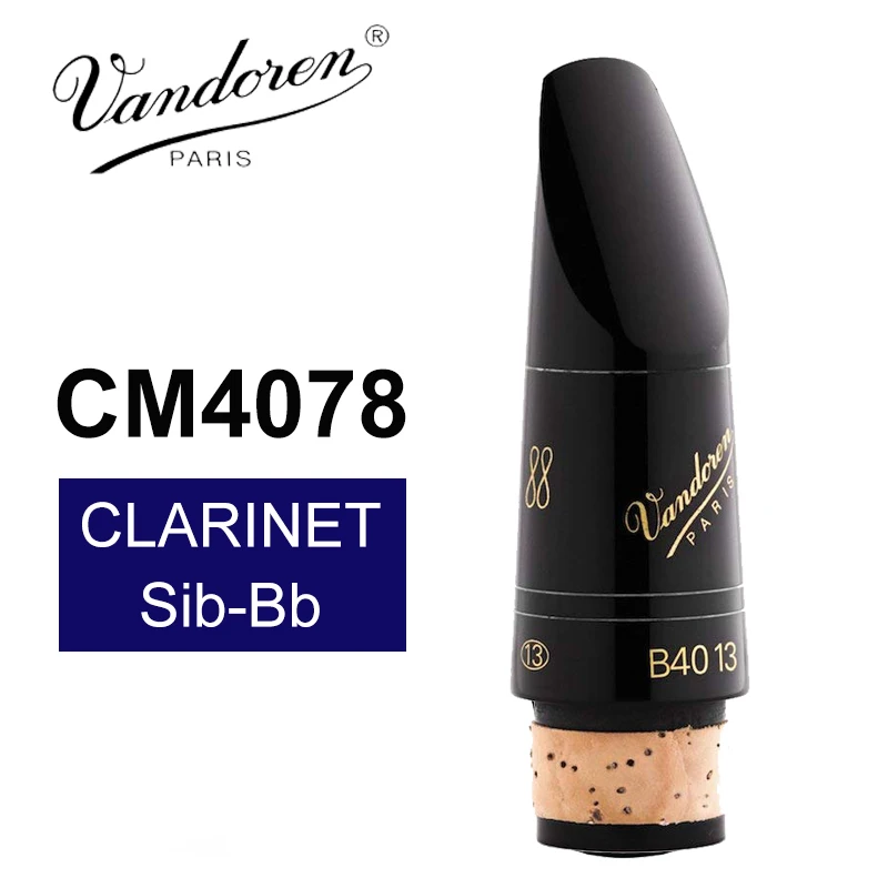 

Vandoren CM4078 B40 13 Series Profile 88 Bb Clarinet Mouthpiece / Clarinet Sib-Bb Mouthpiece