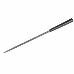 3x140mm Second Cut Steel Round Needle File with Plastic Handle Hand Tools for Ceramic Crafts DIY Wood Rasp File Needle Wood File