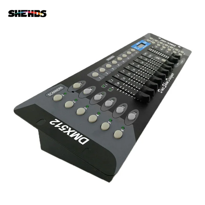 SHEHDS NEW 192 DMX Controller DJ Equipment DMX 512 Console Stage Lighting For LED Par Moving Head Spotlights DJ Controlle